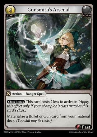 Gunsmith's Arsenal — Radiant Origins