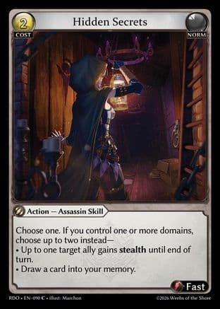 Hidden Secrets — Radiant Origins