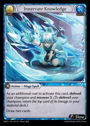 Innervate Knowledge — Radiant Origins