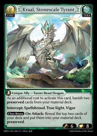 Kraal, Stonescale Tyrant — Radiant Origins