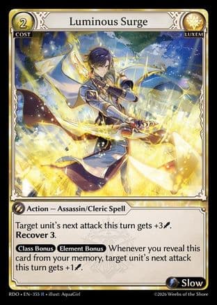 Luminous Surge — Radiant Origins