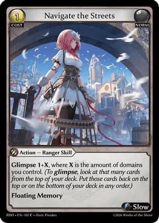 Navigate the Streets — Radiant Origins