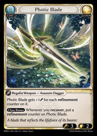 Photic Blade — Radiant Origins