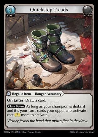 Quickstep Treads — Radiant Origins