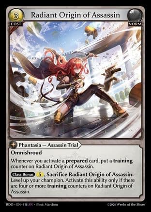 Radiant Origin of Assassin — Radiant Origins