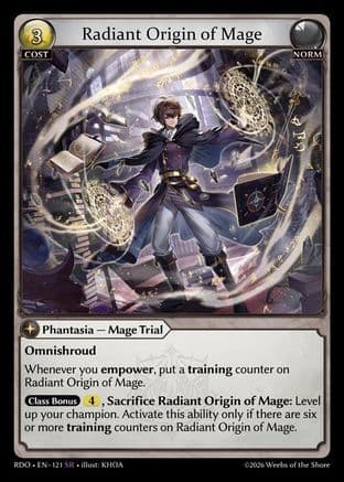 Radiant Origin of Mage — Radiant Origins