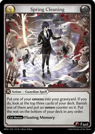 Spring Cleaning — Radiant Origins