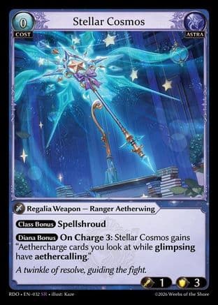 Stellar Cosmos — Radiant Origins Grand Archive TCG card by Rihei Karé