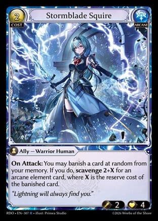 Stormblade Squire — Radiant Origins