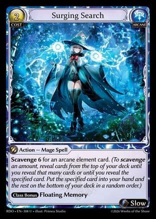 Surging Search — Radiant Origins