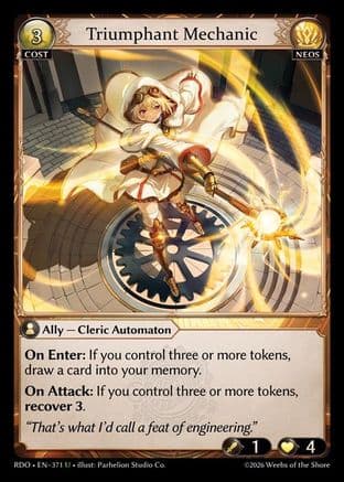 Triumphant Mechanic — Radiant Origins