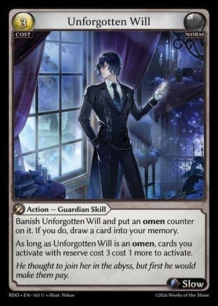 Unforgotten Will — Radiant Origins