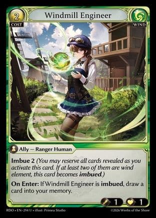 Windmill Engineer — Radiant Origins