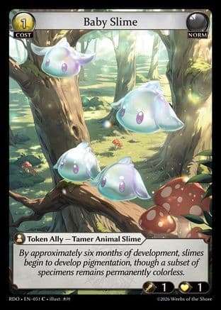 Baby Slime (Curio Foil) — Radiant Origins