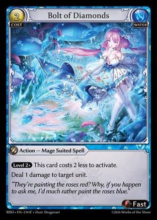 Bolt of Diamonds (Curio Foil) — Radiant Origins