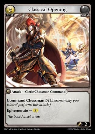 Classical Opening (Curio Foil) — Radiant Origins
