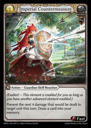 Imperial Countermeasure (Curio Foil) — Radiant Origins