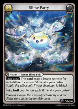 Slime Party (Curio Foil) — Radiant Origins