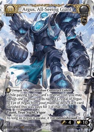 Argus, All-Seeing Giant — Radiant Origins