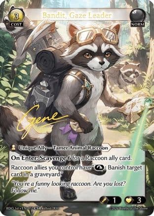 Bandit, Gaze Leader (CSR) — Radiant Origins