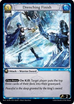 Drenching Finish — Mordred Re: Collection, Aurelian Regent