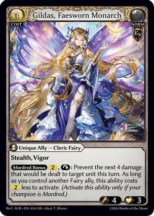 Gildas, Faesworn Monarch — Mordred Re: Collection, Aurelian Regent