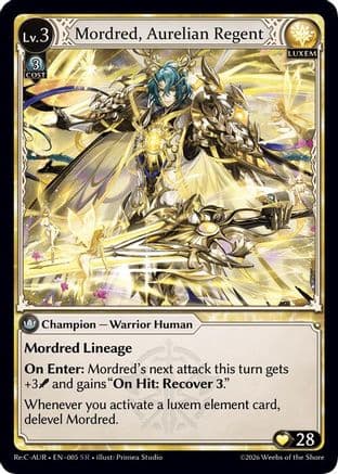 Mordred, Aurelian Regent — Mordred Re: Collection, Aurelian Regent