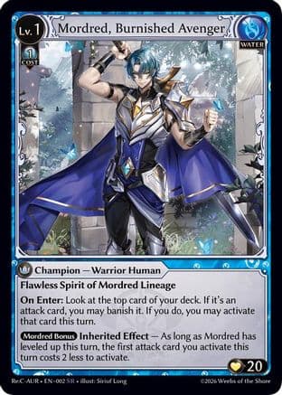 Mordred, Burnished Avenger — Mordred Re: Collection, Aurelian Regent