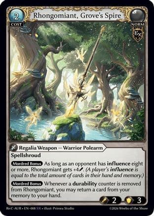 Rhongomiant, Grove's Spire — Mordred Re: Collection, Aurelian Regent