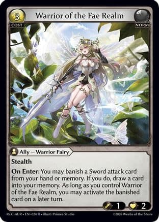 Warrior of the Fae Realm — Mordred Re: Collection, Aurelian Regent