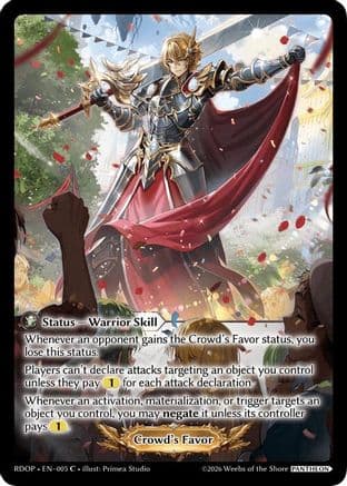 Crowd's Favor (005) — Radiant Origins: Pantheon
