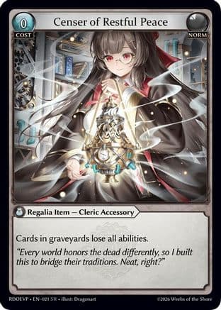 Censer of Restful Peace — Radiant Origins Event Pack