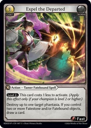 Expel the Departed — Radiant Origins Event Pack