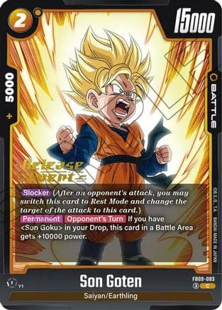 Son Goten — Dual Evolution Release Event Cards