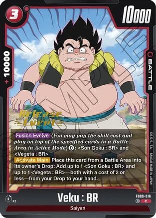 Veku : BR - FB09-016 — Dual Evolution Release Event Cards