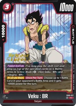 Veku : BR - FB09-017 — Dual Evolution Release Event Cards