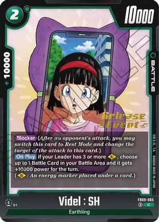 Videl : SH — Dual Evolution Release Event Cards