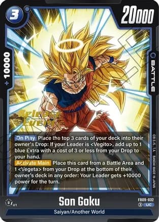 Son Goku - FB09-032 — Dual Evolution Release Event Cards