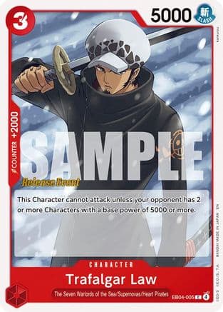 Trafalgar Law — Adventure on Kami's Island Release Event Cards