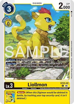 Liollmon — Starter Deck 23: Beatbreak