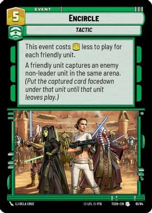 Encircle — Twin Suns Star Wars: Unlimited card by EJ Dela Cruz