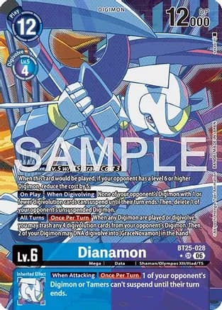 Dianamon (Alternate Art) — Dual Revolution
