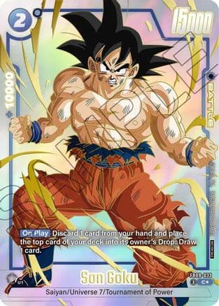 Son Goku - FB09-033 (Limited Pack 26-27 WAVE1) — Tournament and Championship Promos