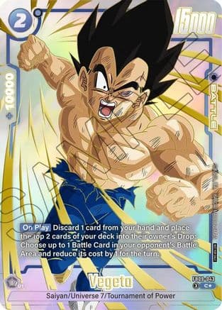 Vegeta - FB09-043 — Tournament and Championship Promos