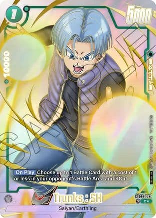 Trunks : SH (Limited Pack 26-27 WAVE1) — Tournament and Championship Promos