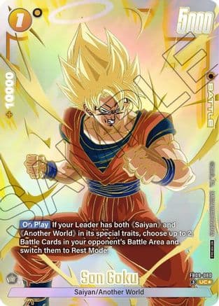 Son Goku - FB09-080 (Limited Pack 26-27 WAVE1) — Tournament and Championship Promos