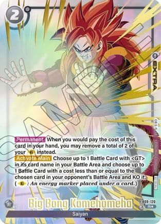 Big Bang Kamehameha (Limited Pack 26-27 WAVE1) — Tournament and Championship Promos