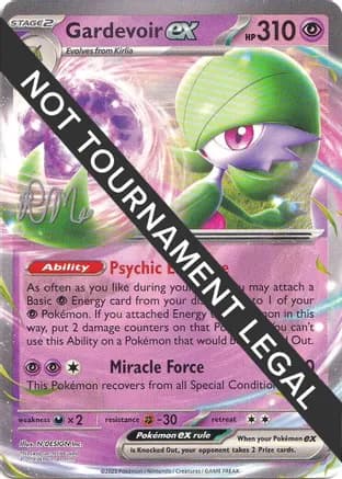 Gardevoir ex - 2025 (Riley McKay) — World Championship Decks
