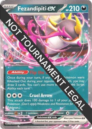 Fezandipiti ex - 2025 (Riley McKay) — World Championship Decks