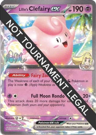 Lillie's Clefairy ex - 2025 (Riley McKay) — World Championship Decks